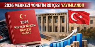 Merkezi Yönetim Bütçe Kanunu Yayımlandı