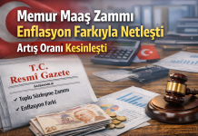 Memur Maaş Zammı Enflasyon Farkıyla Birlikte Netleşti: Artış Oranı Kesinleşti