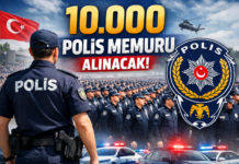 10.000 Polis Memuru Alınacak